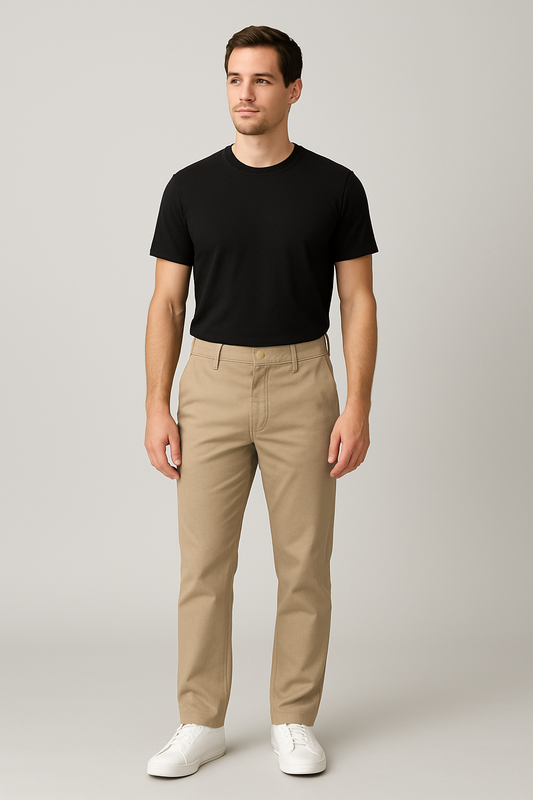 Men's Flat Front Pants 30" Inseam - BIG SIZE
