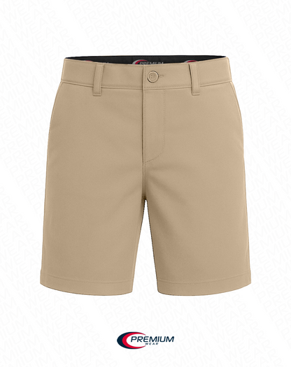 Boys Flat Front Husky Shorts