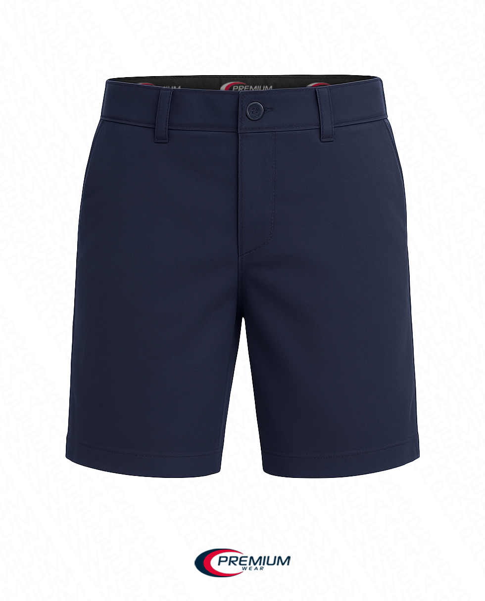 Boys Flat Front Husky Shorts