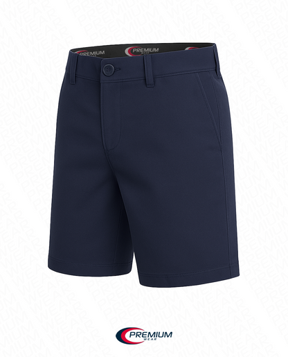 Boys Flat Front Husky Shorts