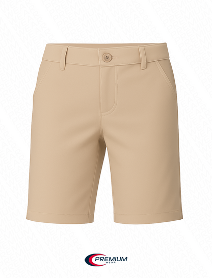 Girls Flat Front Shorts
