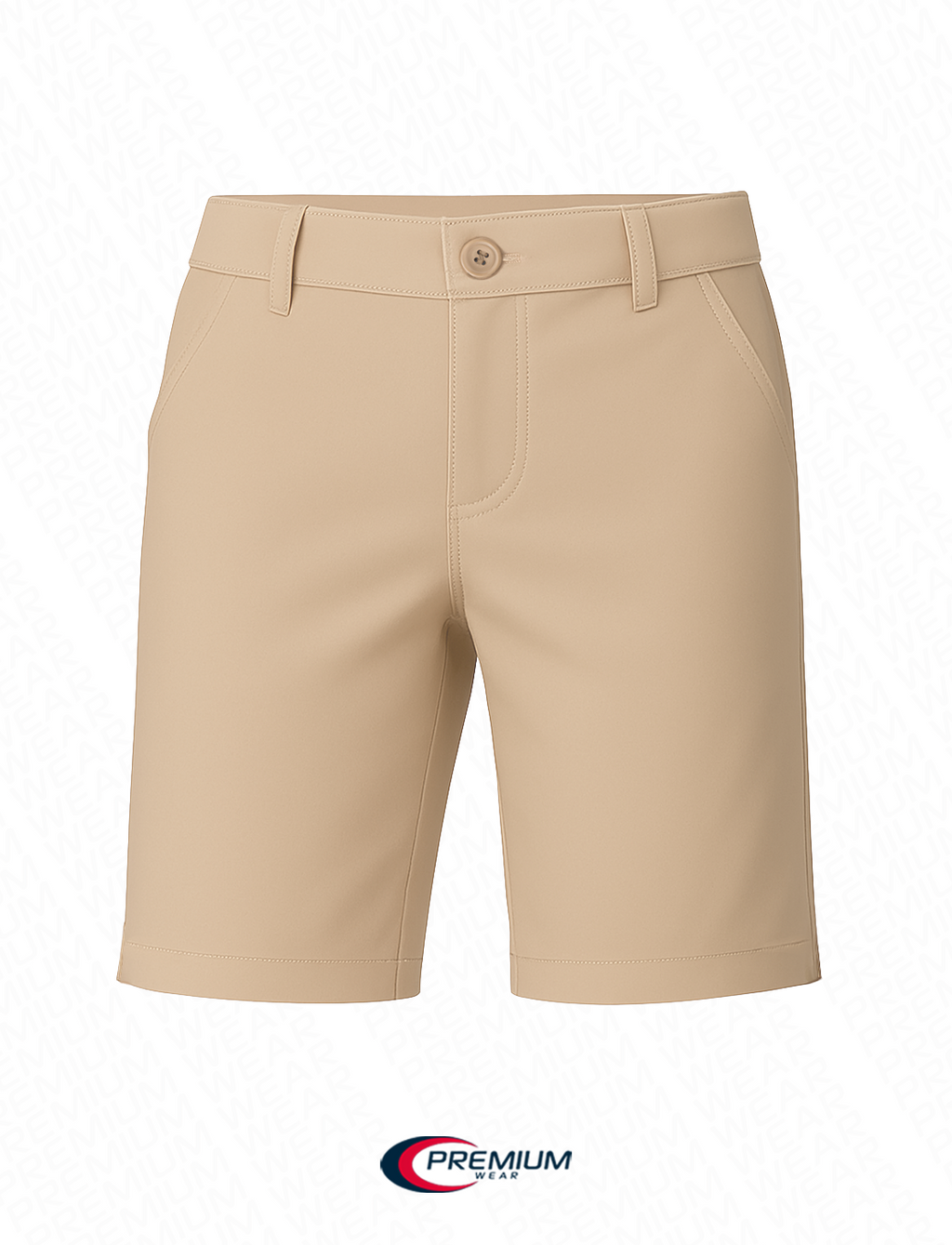 Girls Husky Flat Front Shorts