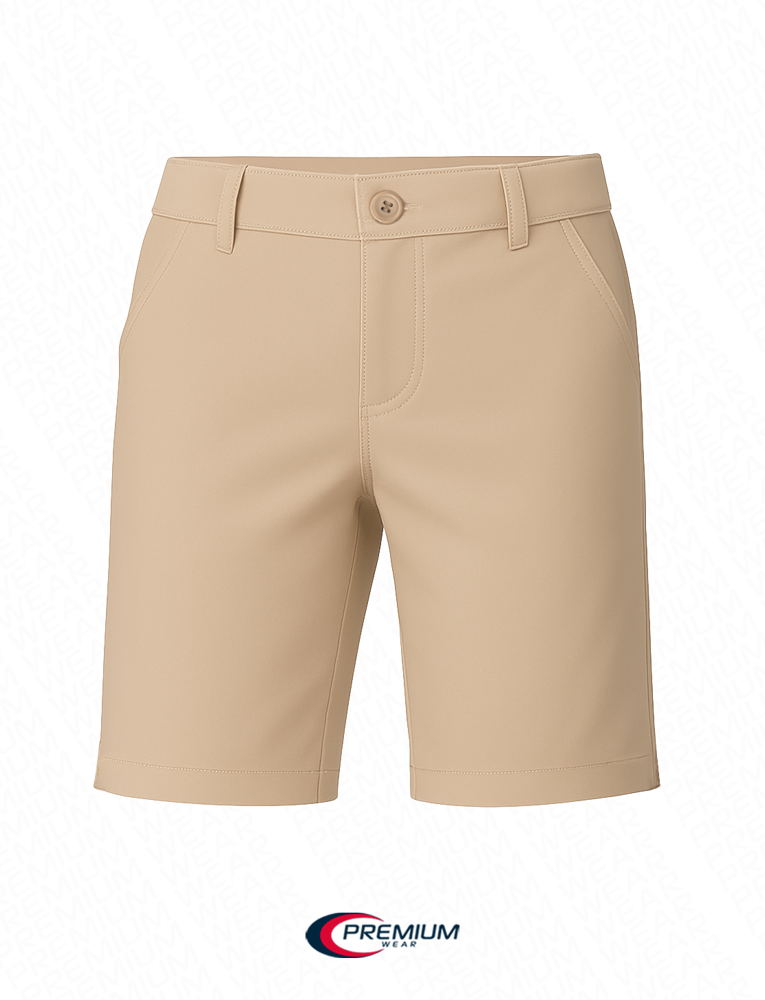 Girls Husky Flat Front Shorts