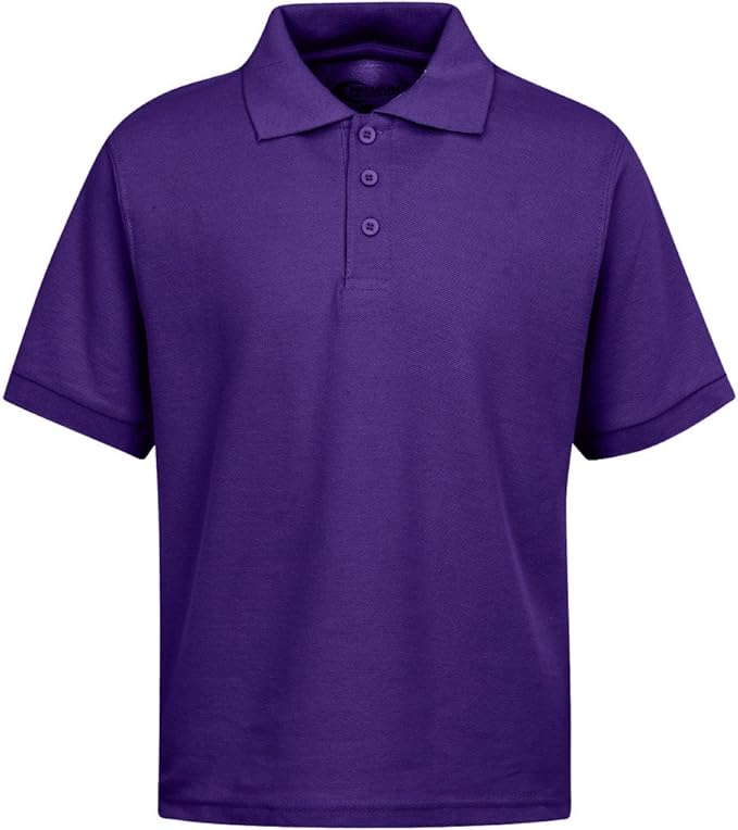 Men's Short Sleeve Pique Polo Shirt - Big Size