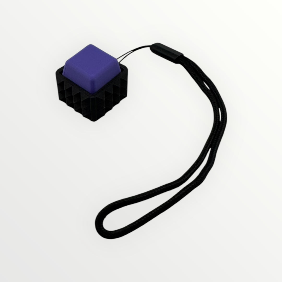 1 Spiky Mechanical Keyboard Fidget Toy Keychain