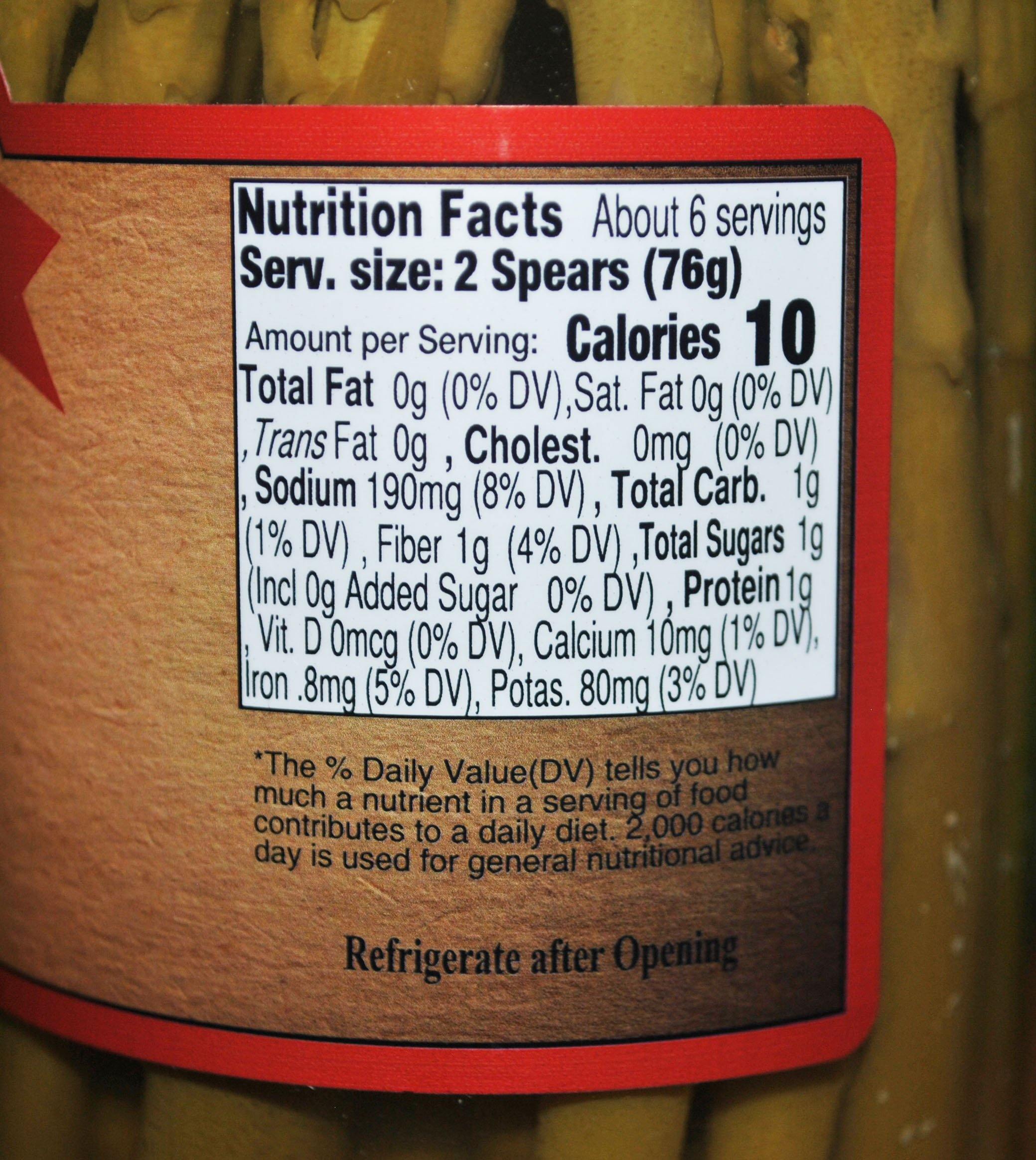 Old-Fashioned Pickled Asparagus (16oz) | Amish Country Store