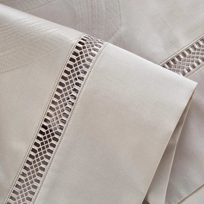 Premium Egyptian Cotton Jacquard Duvet Cover Set | 3CARATS