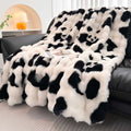 Premium Panda Faux Fur Rabbit Plush Sofa Blanket | 3CARATS
