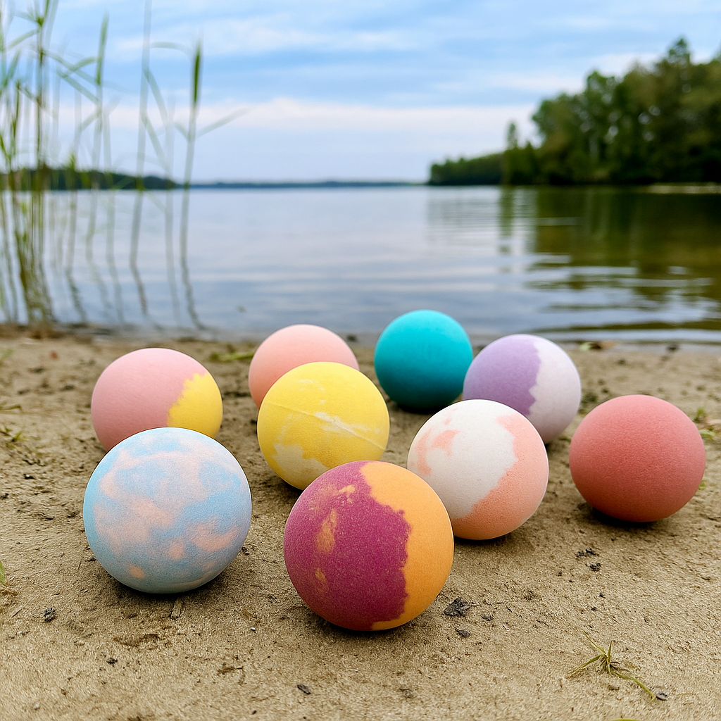 EvolutionUSA Refresh Bath Bombs for Women & Kids – 24 Lush Bath Bombs Mini Sized, Organic Bathbomb Set, Women & Kids Bath Fizz, Luxury Gift for Mother’s Day, Easter, Valentines, Birthday or Self Care