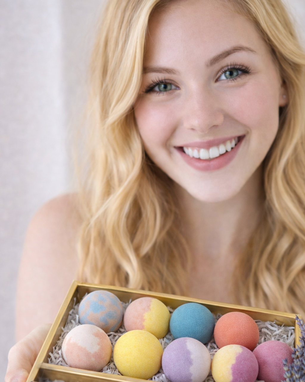 EvolutionUSA Refresh Bath Bombs for Women & Kids – 24 Lush Bath Bombs Mini Sized, Organic Bathbomb Set, Women & Kids Bath Fizz, Luxury Gift for Mother’s Day, Easter, Valentines, Birthday or Self Care