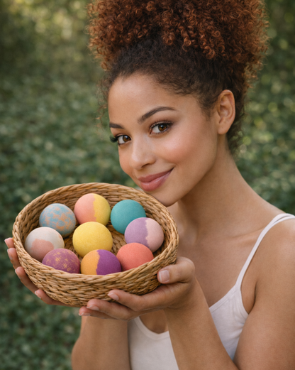 EvolutionUSA Refresh Bath Bombs for Women & Kids – 24 Lush Bath Bombs Mini Sized, Organic Bathbomb Set, Women & Kids Bath Fizz, Luxury Gift for Mother’s Day, Easter, Valentines, Birthday or Self Care