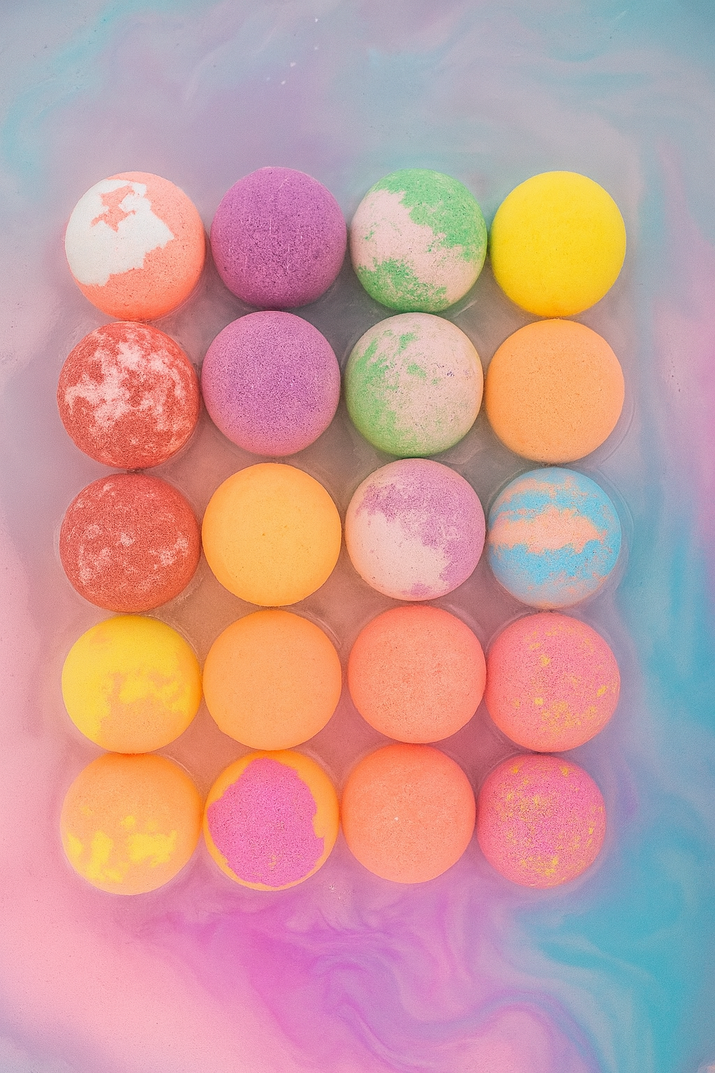 EvolutionUSA Refresh Bath Bombs for Women & Kids – 24 Lush Bath Bombs Mini Sized, Organic Bathbomb Set, Women & Kids Bath Fizz, Luxury Gift for Mother’s Day, Easter, Valentines, Birthday or Self Care