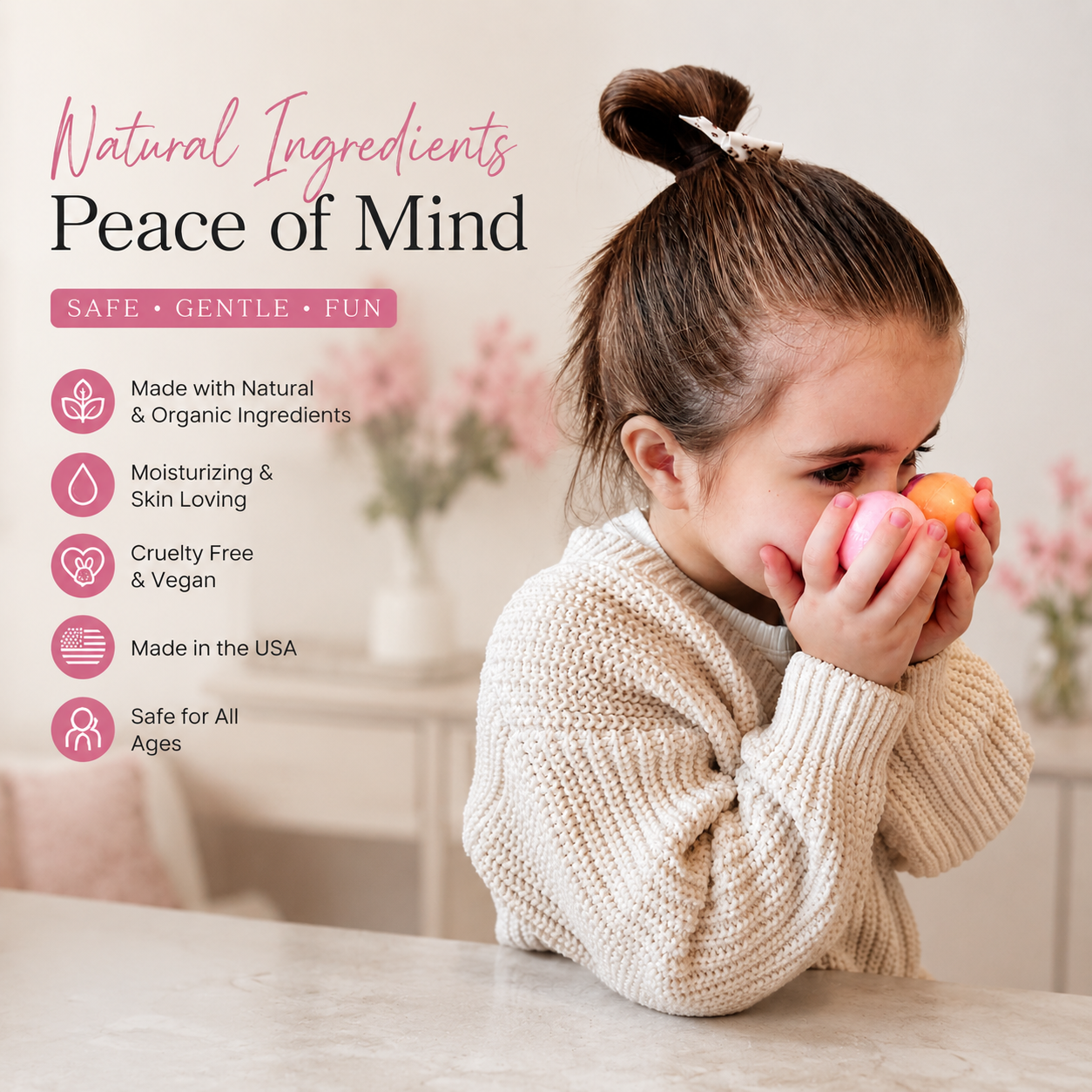 EvolutionUSA 24pc Refresh Bath Bombs for Women & Kids