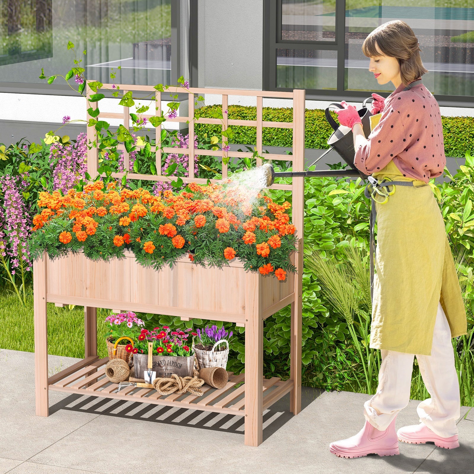 outdoor patio garden