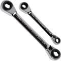 Professional 8-in-1 Ratcheting Wrench Set - Chrome Steel with 72-Tooth Design (LE-RWH252)