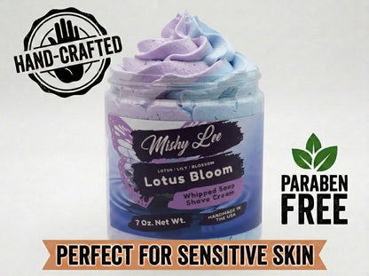 Lotus Bloom Whipped Soap and Shave Cream