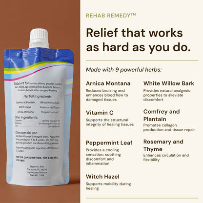 REHAB Remedy – Bruise, Strain, & Tear Repair