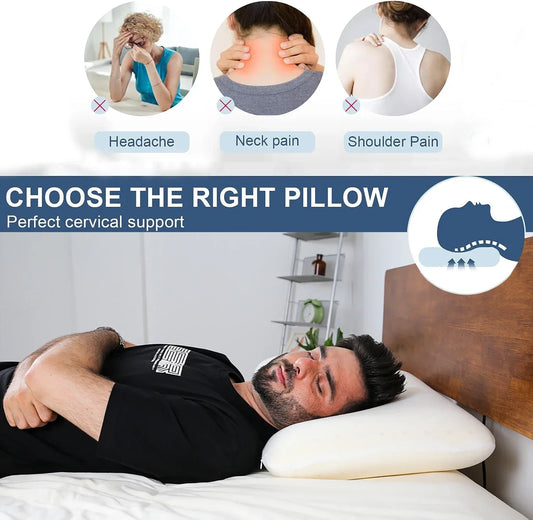 Orthopedic Cooling Memory Foam Pillow