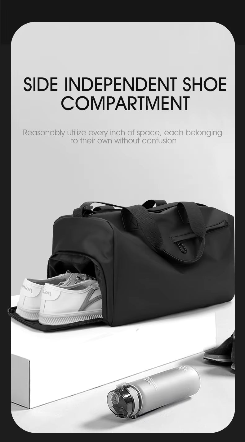 Elite Training Duffel Bag | Waterproof Oxford Gym & Travel Bag with Shoe Compartment