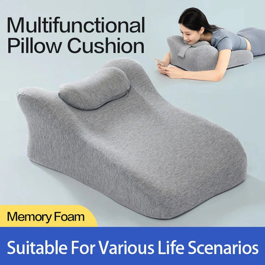 🛏️ Lie-On-The-Bed Multifunctional Prone Sleeping Pillow