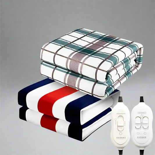 Electric Blanket with Adjustable Heat for Winter Comfort