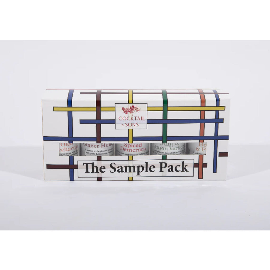 The Home Bar Essentials: 5-Syrup Sample Pack| Cocktail & Sons | All Natural Cocktail Syrups