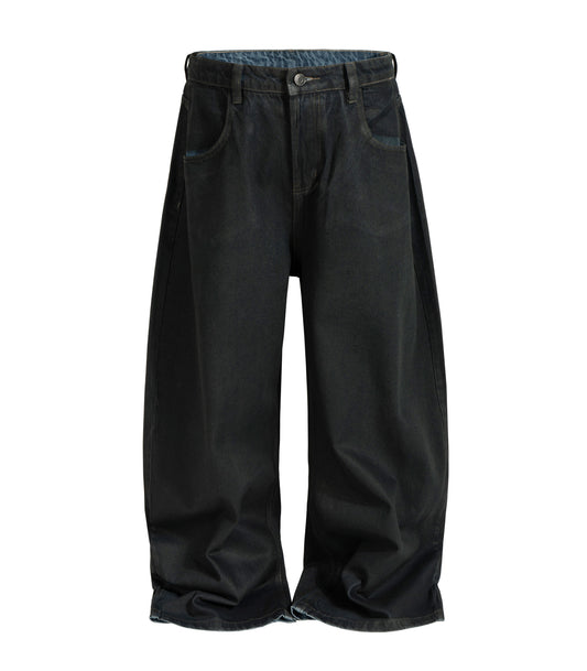 BRUISE WAXED DENIM