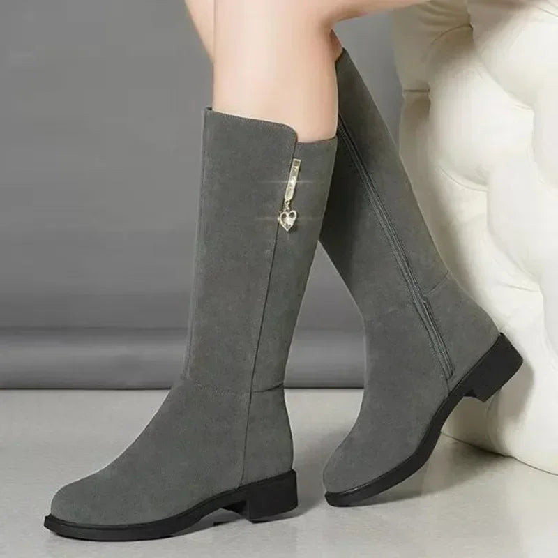 Thigh High Warm Snow Plush Snow Boots