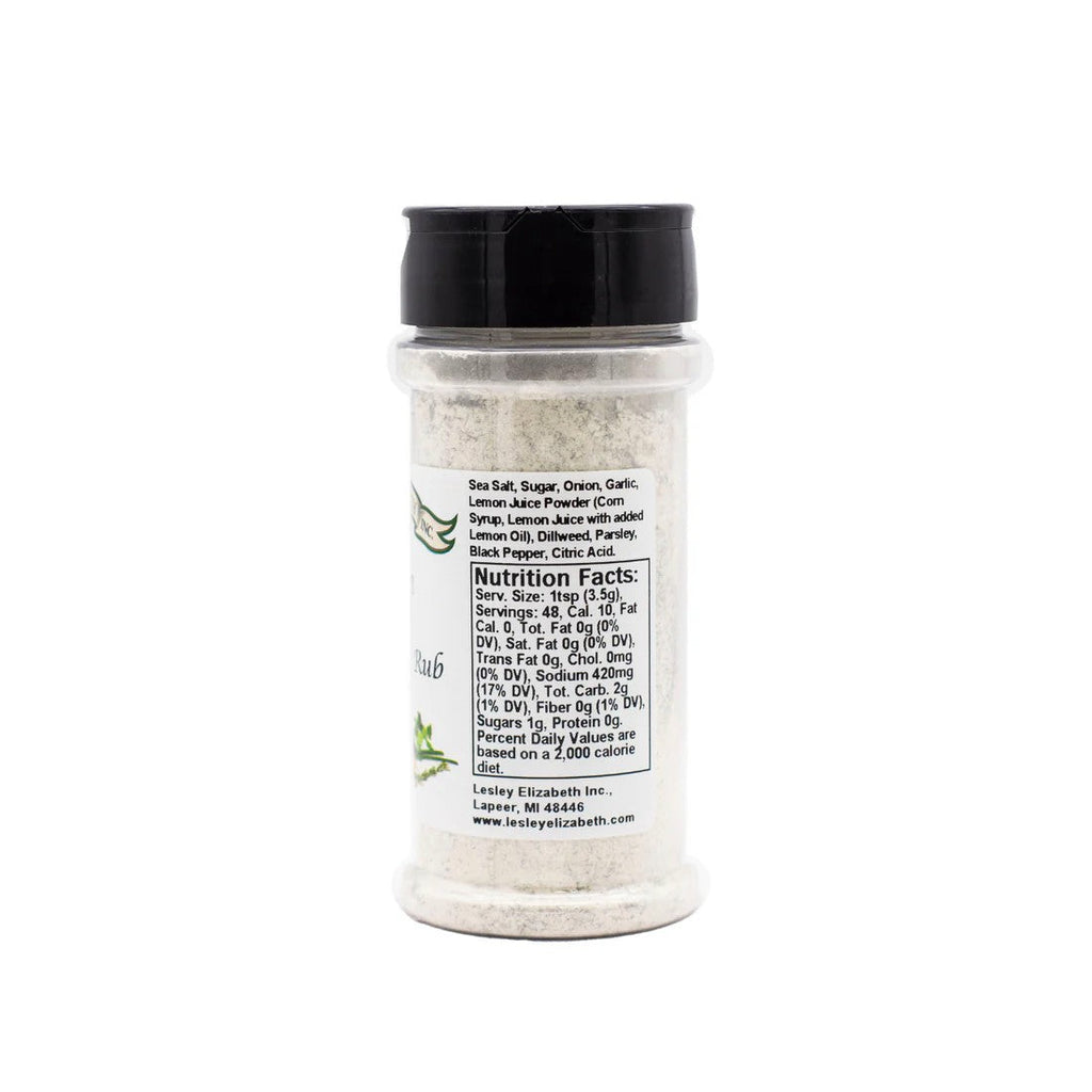 Lesley Elizabeth Salmon Seasoning & Rub, PET (250mL)