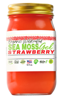 Strawberry Sea Moss Gel 16oz