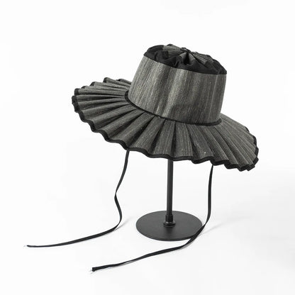 Limitless Straw Pleated Sun Hat