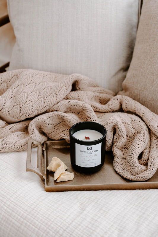 Cocoa Butter Cashmere | Wood-Wick Coconut Soy Wax Candle