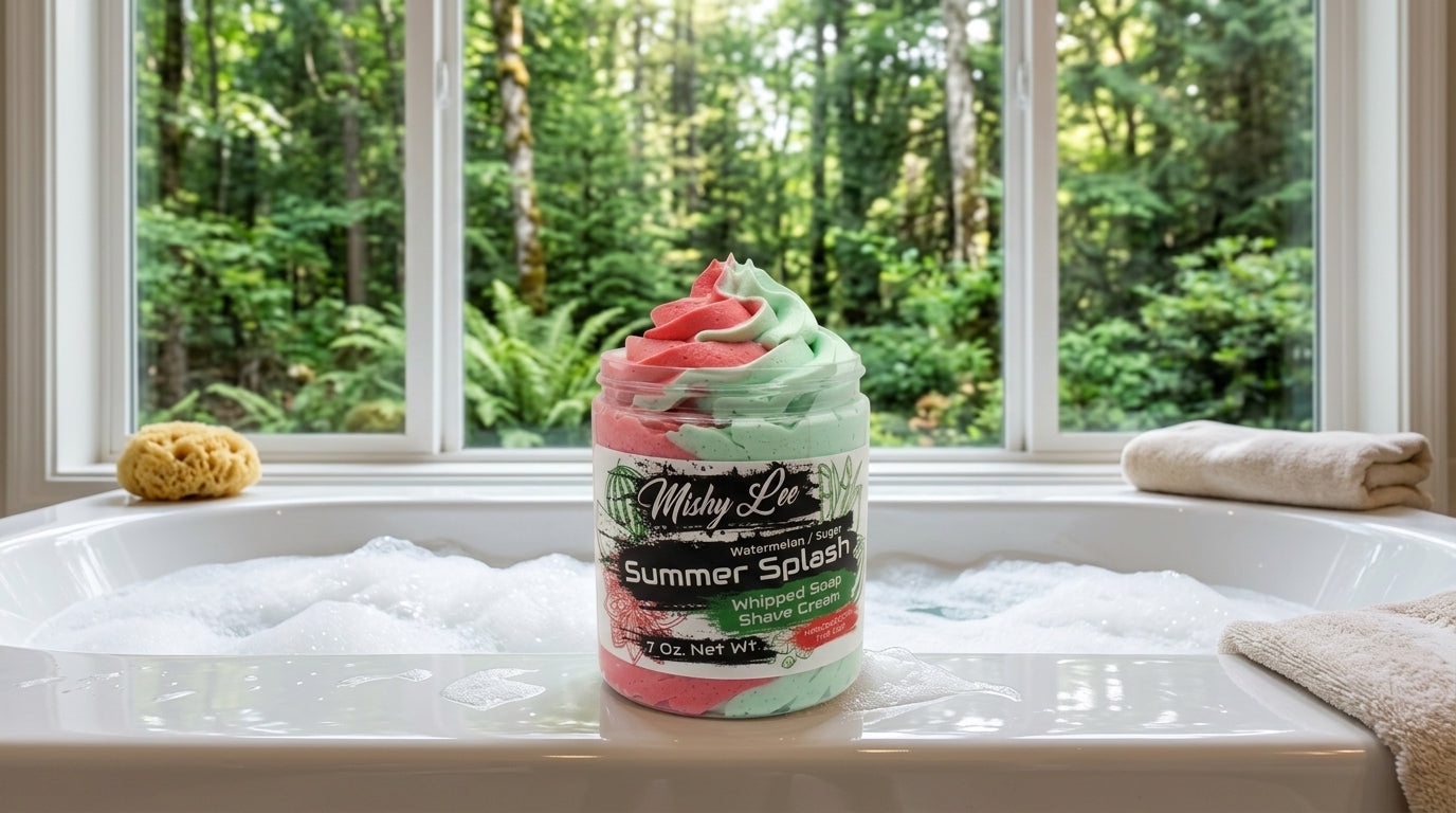 Summer Splash Whipped Soap and Shave Cream