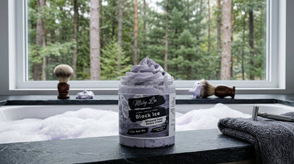 Black Ice Men's Whipped Soap and Shave Cream