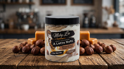 A Latte Nuts Whipped Soap and Shave Cream