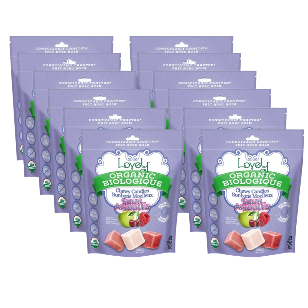Organic Sour Chewy Candies