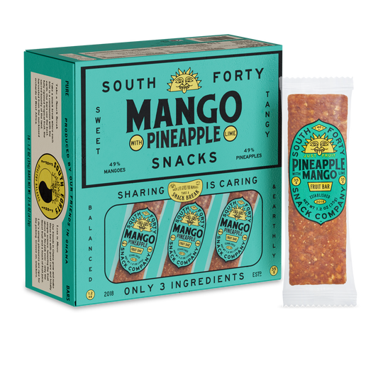 Mango Pineapple Lime Fruit Bars 18-Pack
