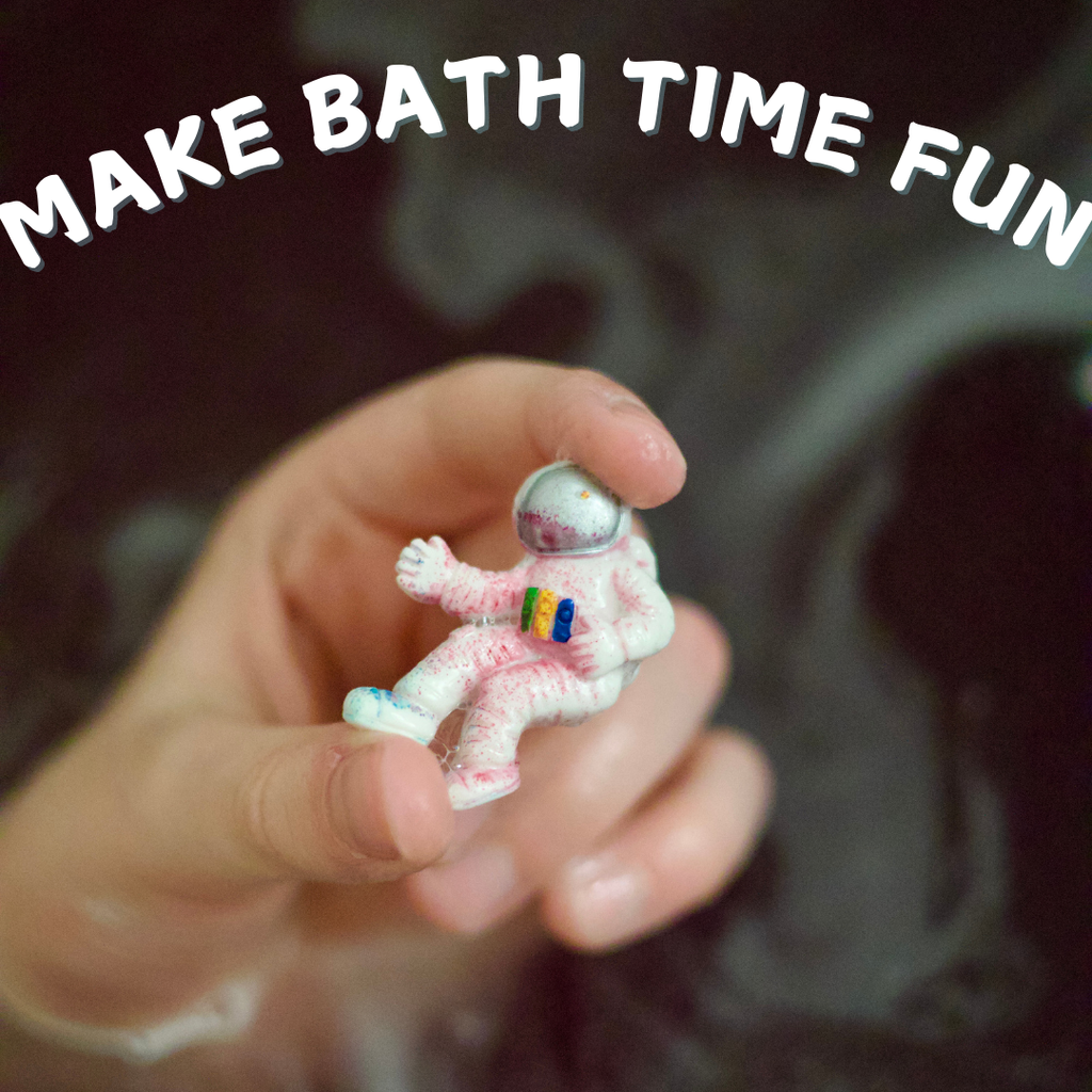 EvolutionUSA Space Bath Bombs for Boys & Girls – 6 Planet Bath Bombs with Toy Inside, Organic Childrens Bathbomb Set, Cosmic Bath Fizzers, Kid Bath Bomb Gift for Valentines, Birthday, Christmas & Easter