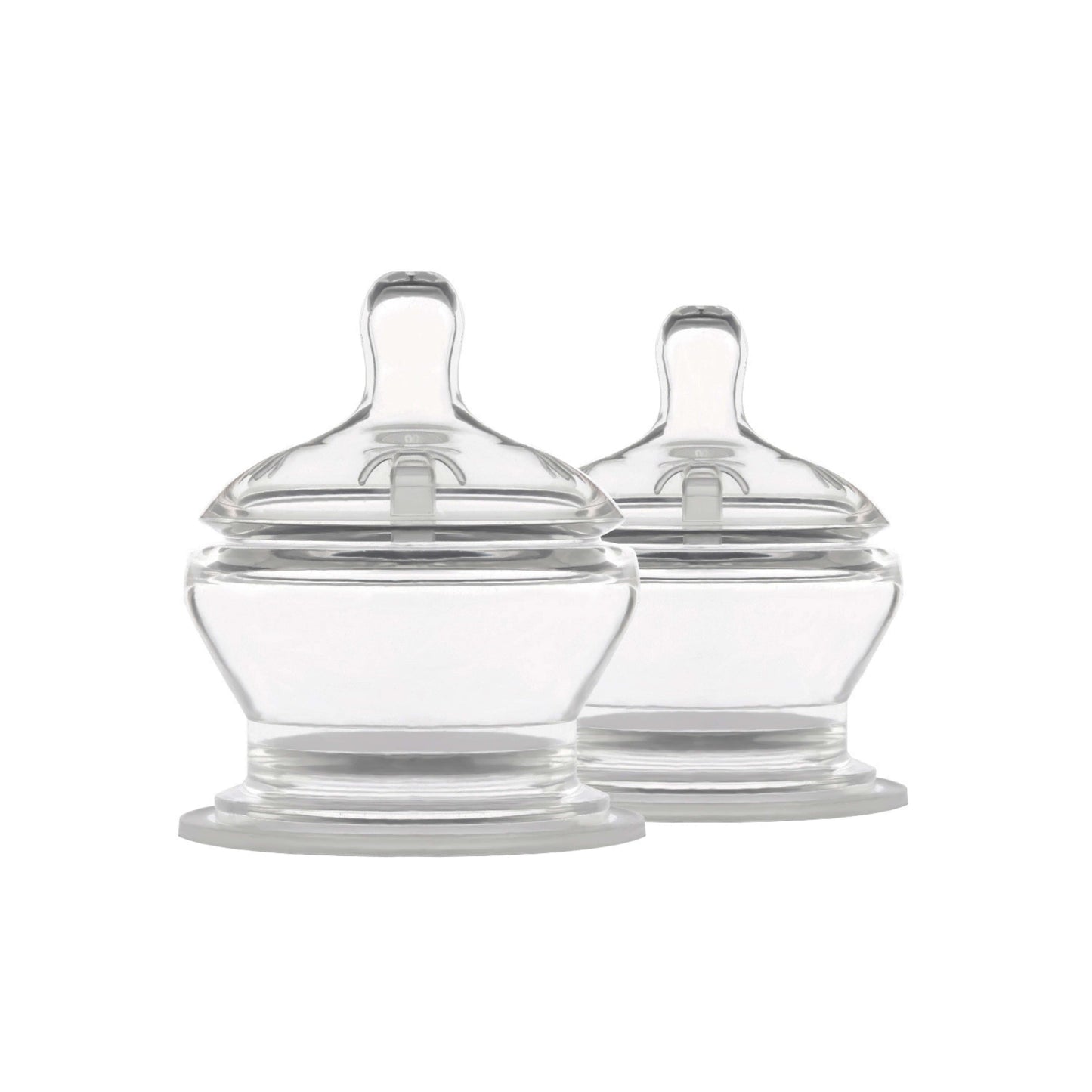 PopYum Stage 1 Slow Flow Nipple, 2-Pack