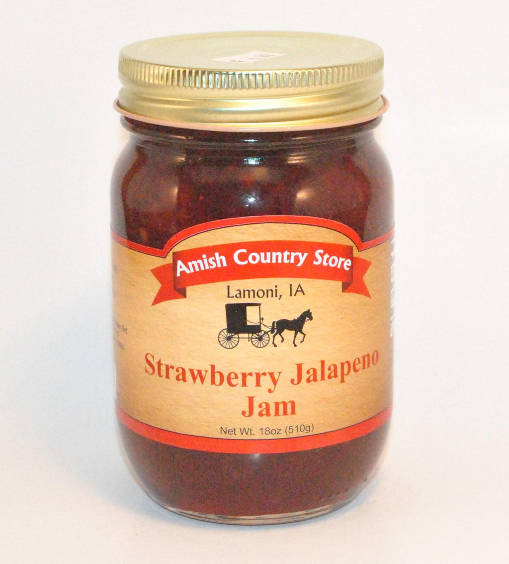 Strawberry Jalapeno Jam 18oz