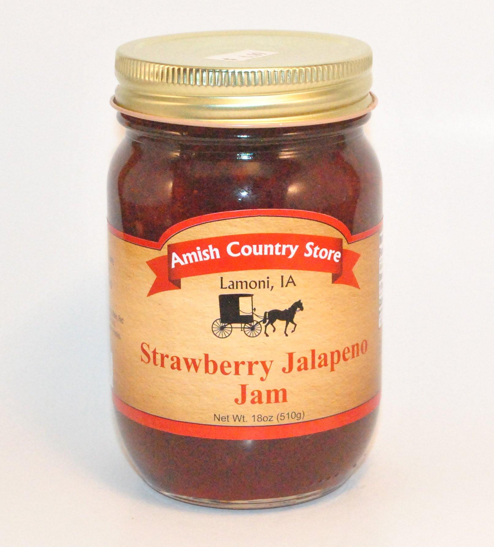 Strawberry Jalapeno Jam 18oz
