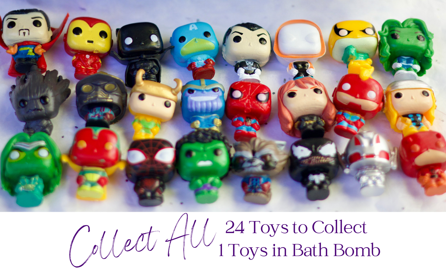 EvolutionUSA 1pc Epic Superhero Bath Bombs for Kids - Red