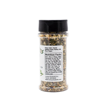 Lesley Elizabeth Sundried Tomato Seasoning & Pesto, PET (250mL)