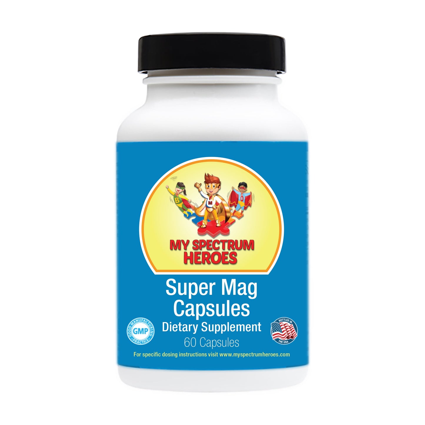Super Mag Powder – Kids Magnesium (Strawberry)