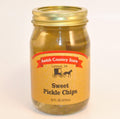 Sweet pickle chips 16 oz