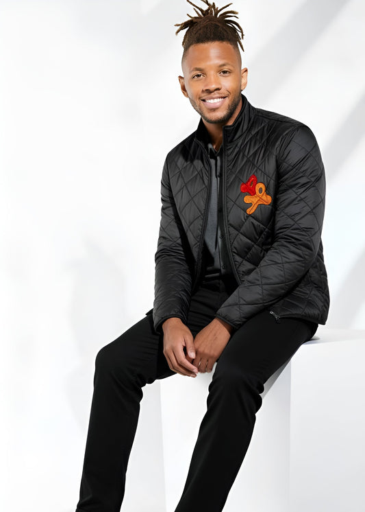 MAPA x Javier Marten - Artful Quilted Full-Zip Jacket