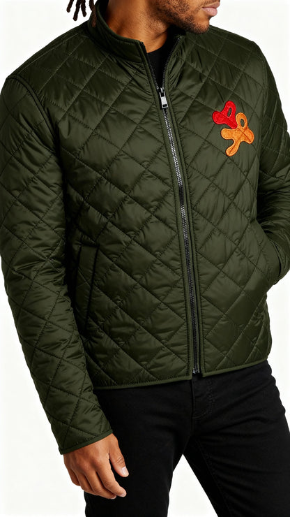MAPA x Javier Marten - Artful Quilted Full-Zip Jacket