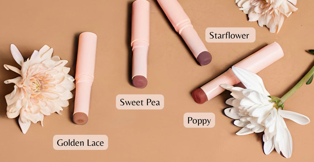 Tinted Lip Balms with Organic Tallow