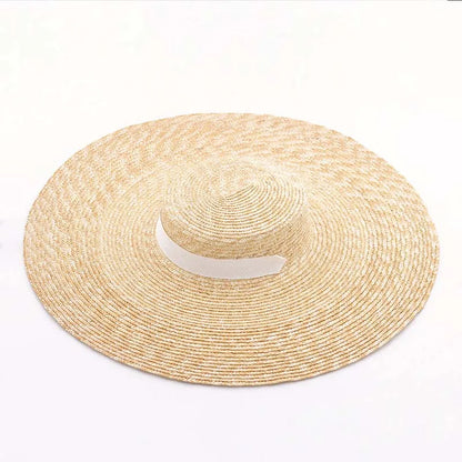 Radiant Straw Wide Brim Hat