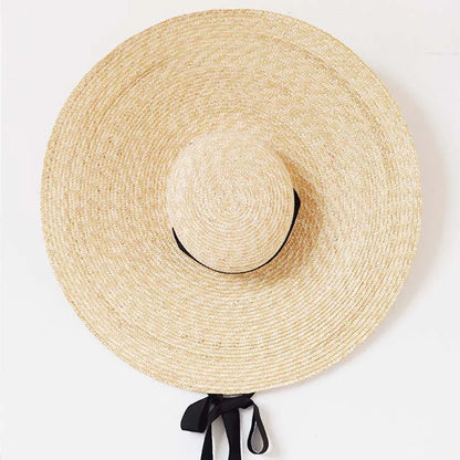Radiant Straw Wide Brim Hat